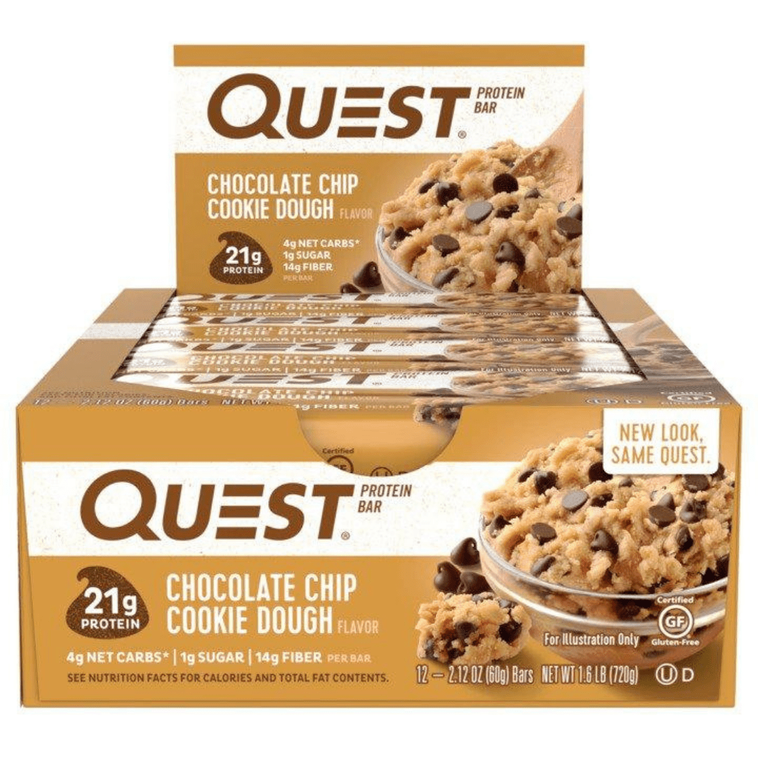 Quest Bar 60g (Chocolate Chip Cookie Dough)