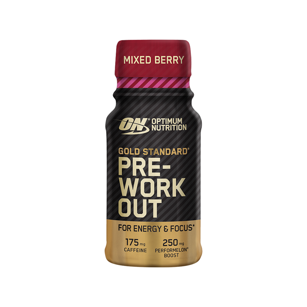 Optimum Gold Standard Pre Workout Shot 60ml (Mixed Berry)